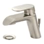 Pioneer Faucets i1 1.2 GPM Single Hole Bathroom Faucet with Pop-Up Drain Assembly Brushed Nickel
