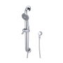 Pioneer Faucets Accent 1.75 GPM Multi Function Hand Shower Package - Includes Slide Bar, Hose, and Wall Supply Polished Chrome