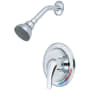 Pioneer Faucets Elite Shower Trim Set with 1.5 GPM Single Function Shower Head Polished Chrome