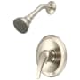 Pioneer Faucets Elite Shower Trim Set with 1.5 GPM Single Function Shower Head Brushed Nickel