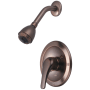 Pioneer Faucets Elite Shower Trim Set with 1.5 GPM Single Function Shower Head Oil Rubbed Bronze