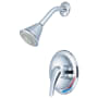 Pioneer Faucets Elite Shower Trim Set with 1.75 GPM Multi Function Shower Head Polished Chrome