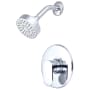 Pioneer Faucets i1 Shower Trim Set with 1.75 GPM Single Function Shower Head Polished Chrome