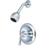 Pioneer Faucets Accent Shower Trim Set with 1.75 GPM Multi Function Shower Head Polished Chrome