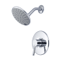 Pioneer Faucets i2 Shower Trim Set with 1.75 GPM Single Function Shower Head Polished Chrome