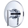 Pioneer Faucets i2v Single Function Thermostatic Valve Trim Only with Single Lever Handle, and Volume Control – Less Rough In Polished Chrome