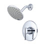 Pioneer Faucets i2v Shower Trim Set with 1.75 GPM Single Function Shower Head Polished Chrome