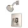 Pioneer Faucets i3 Shower Trim Set with 1.75 GPM Single Function Shower Head Brushed Nickel