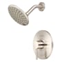 Pioneer Faucets Motegi Shower Trim Set with 1.75 GPM Single Function Shower Head Brushed Nickel