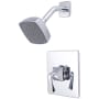 Pioneer Faucets Prenza Shower Only Trim Package with 1.75 GPM Single Function Shower Head Chrome