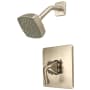 Pioneer Faucets Prenza Shower Only Trim Package with 1.75 GPM Single Function Shower Head PVD Brushed Nickel