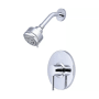 Pioneer Faucets Motegi Shower Trim Set with 1.75 GPM Multi Function Shower Head Polished Chrome