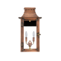 Primo Lanterns Breaux Bridge 10" Wide 2 Light Outdoor Wall-Mounted Lantern in Electric Configuration Copper