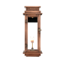 Primo Lanterns Nouveau 9" Wide Outdoor Wall-Mounted Lantern Natural Gas Configuration Copper