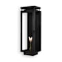Primo Lanterns Yorkshire 20" Tall Gas Lantern Wall Sconce Black