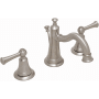 PROFLO Bartlett 1.2 GPM Widespread Bathroom Faucet with Pop-Up Drain Assembly Brushed Nickel
