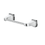 PROFLO Wall Mounted Spring Bar Toilet Paper Holder Chrome