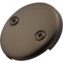 PROFLO Waste and Overflow - Two Hole Plate Oil Rubbed Bronze