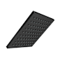 PROFLO 1.8 GPM Single Function Shower Head Matte Black