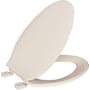 PROFLO Elongated Closed-Front Toilet Seat and Lid Biscuit