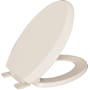 PROFLO Elongated Closed-Front Toilet Seat with Quick Release and Easy Clean Biscuit