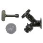 PROFLO 1/2" FPT INL NF Area Wall Faucet Polished Chrome