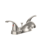 PROFLO 1.2 GPM Centerset Bathroom Faucet Brushed Nickel
