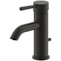 PROFLO Orrs 1.2 GPM Single Hole Bathroom Faucet with Pop-Up Drain Assembly Matte Black