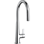 PROFLO Cowan 1.8 GPM Single Hole Pull Down Kitchen Faucet - Includes Escutcheon Chrome