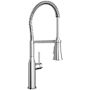 PROFLO 1.5 GPM Single Hole Pre-Rinse Kitchen Faucet with Pull Out Spray Chrome