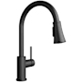 PROFLO 1.5 GPM Single Hole Kitchen Faucet with Pull Out Spray Matte Black
