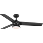 Progress Lighting Edwidge 52" LED Indoor Ceiling Fan with DC Motor and Remote Control Black