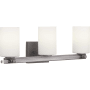 Progress Lighting Lisbon 3 Light 24" Wide Bathroom Vanity Light Black