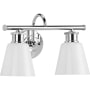 Progress Lighting Ashford 2 Light 15" Wide Bathroom Vanity Light Polished Chrome