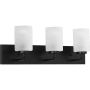 Progress Lighting Merry 3 Light 24" Wide Vanity Light Matte Black