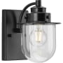 Progress Lighting Northlake 8" Tall Bathroom Sconce Matte Black