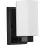 Progress Lighting Estrada 8" Tall Bathroom Sconce Matte Black