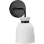 Progress Lighting Lexie 11" Tall Bathroom Sconce Matte Black
