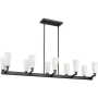 Progress Lighting Tosca 10 Light 50" Wide Chandelier Matte Black