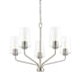 Progress Lighting Celino 5 Light 26" Wide Chandelier Brushed Nickel