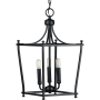 Progress Lighting Parkhurst 3 Light 11" Wide Pendant Matte Black