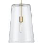 Progress Lighting Clarion 11" Wide Pendant Satin Brass