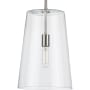 Progress Lighting Clarion 11" Wide Pendant Polished Nickel