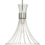Progress Lighting Lorin 18" Wide Pendant with Metal Shade Burnished Nickel