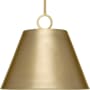 Progress Lighting Parkhurst 3 Light 18" Wide Pendant with Metal Shade Brushed Bronze
