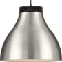 Progress Lighting Radian LED 16" Wide LED Pendant with Metal Shade Brushed Nickel