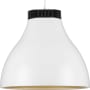Progress Lighting Radian LED 16" Wide LED Pendant with Metal Shade Satin White