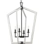 Progress Lighting Galloway 4 Light 24" Wide Pendant Matte Black