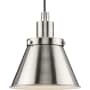 Progress Lighting Hinton 9" Wide Mini Pendant Brushed Nickel