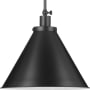 Progress Lighting Hinton 16" Wide Pendant Matte Black